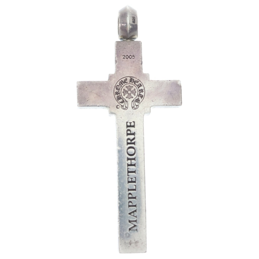 CHROME HEARTS(クロムハーツ) MAPPLE THORPE CRS SML メイプルソープ スモール クロスペンダントトップ シルバー BCA290