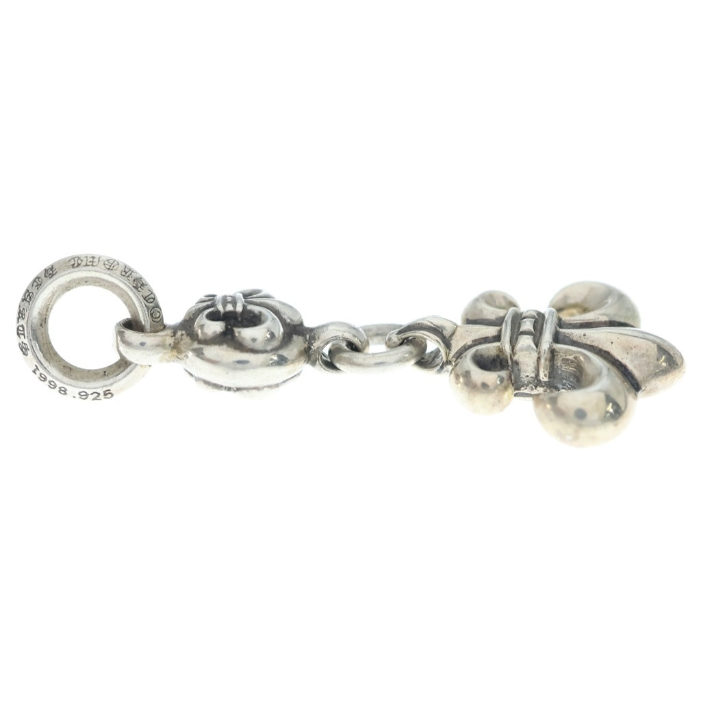CHROME HEARTS(クロムハーツ) 1BALL BS FLEUR 1ボールBSフレアチャーム ペンダントトップ シルバー BCA198