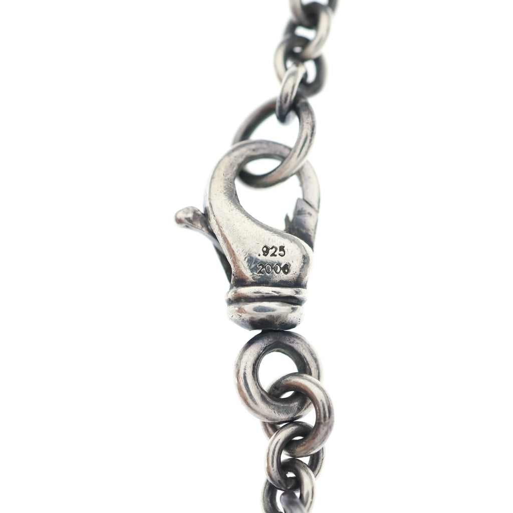 CHROME HEARTS(クロムハーツ) CHN TNY CH CRS タイニーCHクロスチェーン ブレスレット シルバー