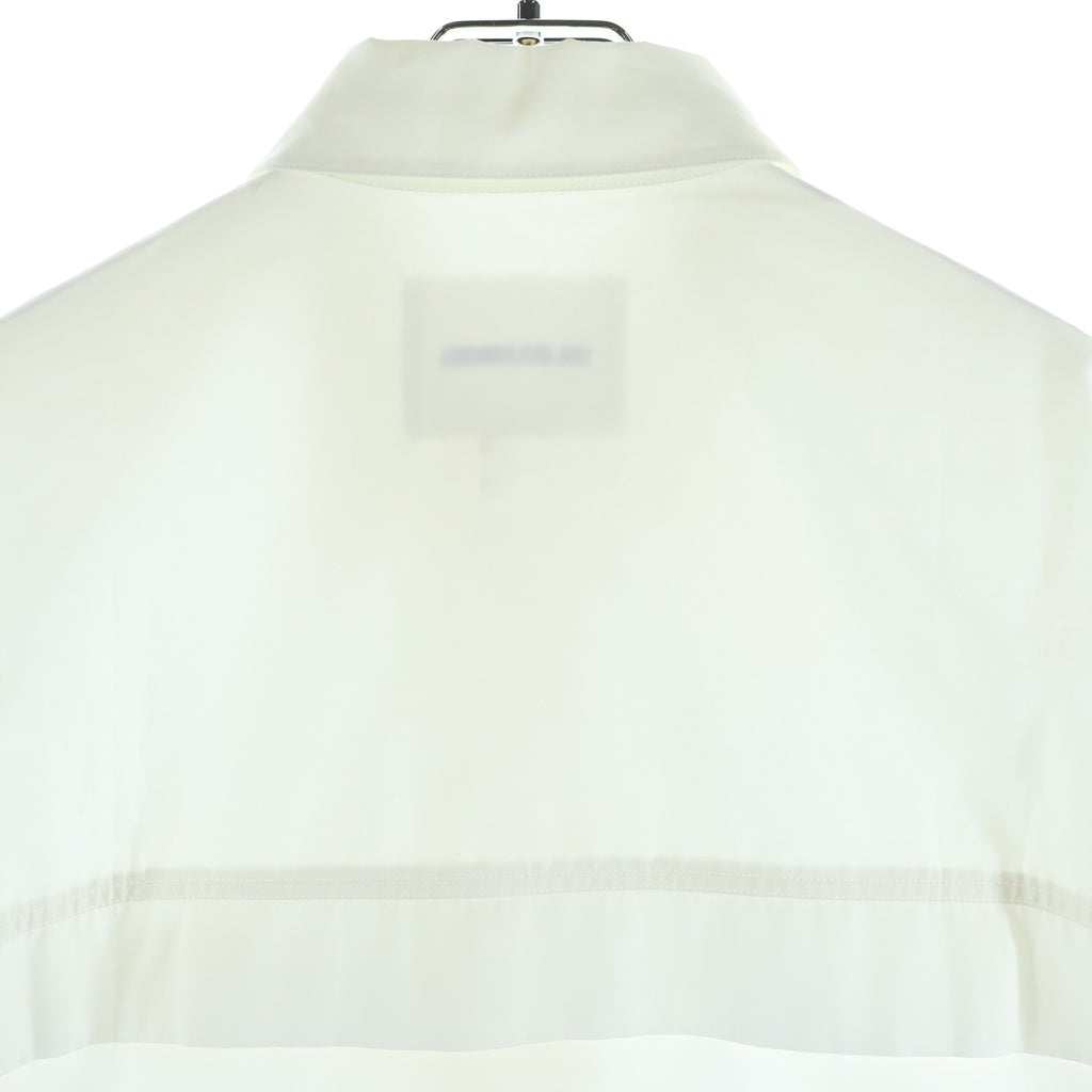 JIL SANDER(ジルサンダー) 22SS レギュラーカラー ボックスシルエットシャツ JSMU601726 MU24420021 ホワイト