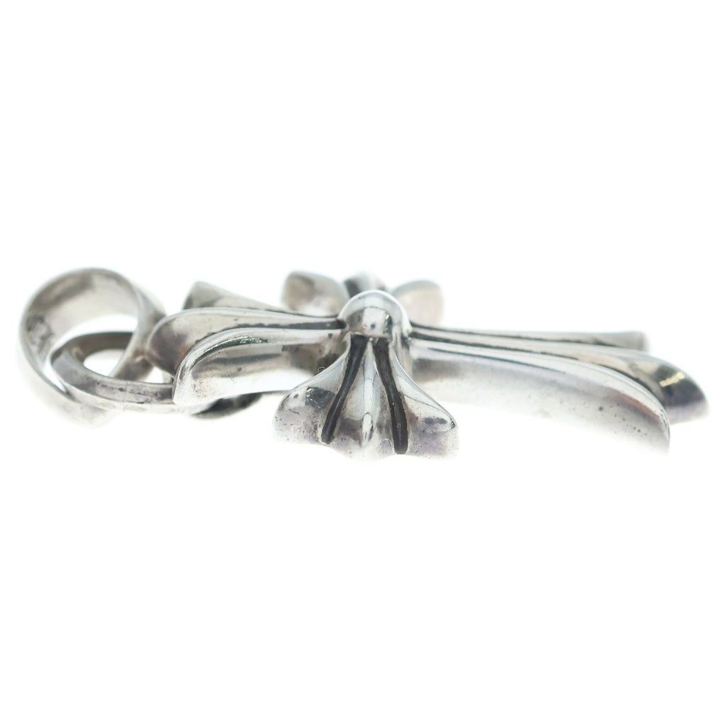 CHROME HEARTS(クロムハーツ) CH CRS SML W/BALE Wベイル スモールCHクロス ペンダントトップ シルバー BCA218