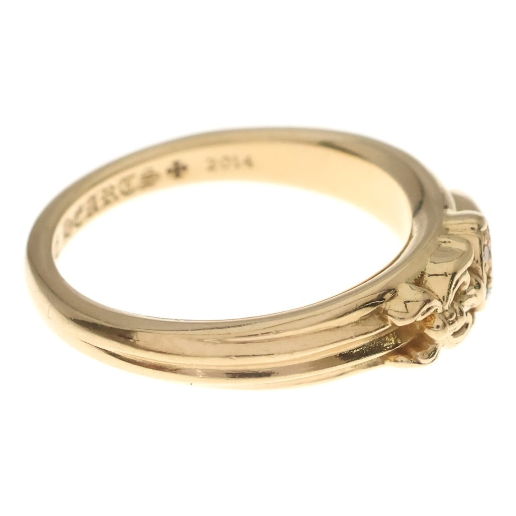 CHROME HEARTS(クロムハーツ) 22K BABYCLSC P/DIA ベイビークラシック ダガーリング PAVEダイヤ ゴールド BCA054