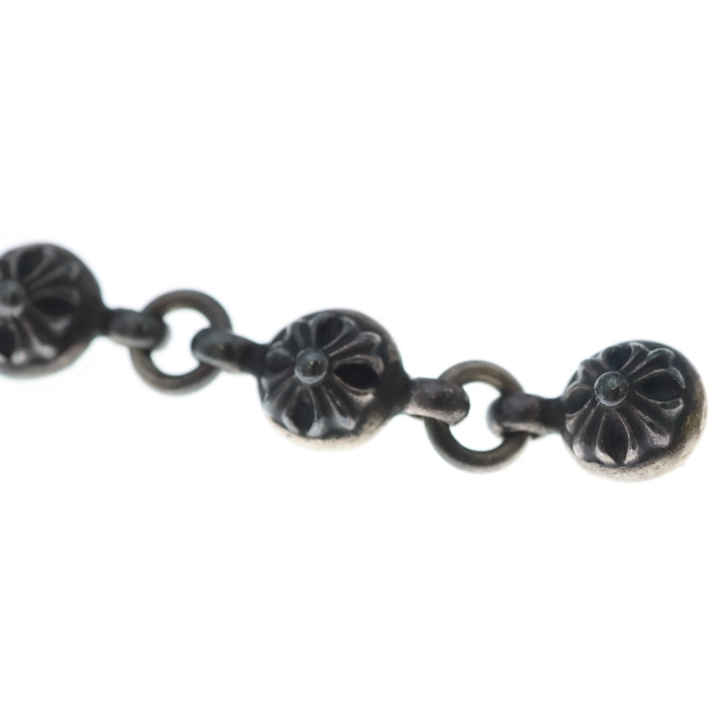CHROME HEARTS(クロムハーツ) #1 CRSBL CHN SML CH CRS クロスボールチェーン スモールCHクロス ネックレス シルバー BCA193