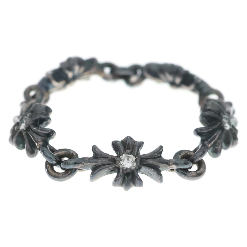 CHROME HEARTS(クロムハーツ) TNY E CH PLS DIA タイニーE CHプラス ダイヤ リング シルバー
