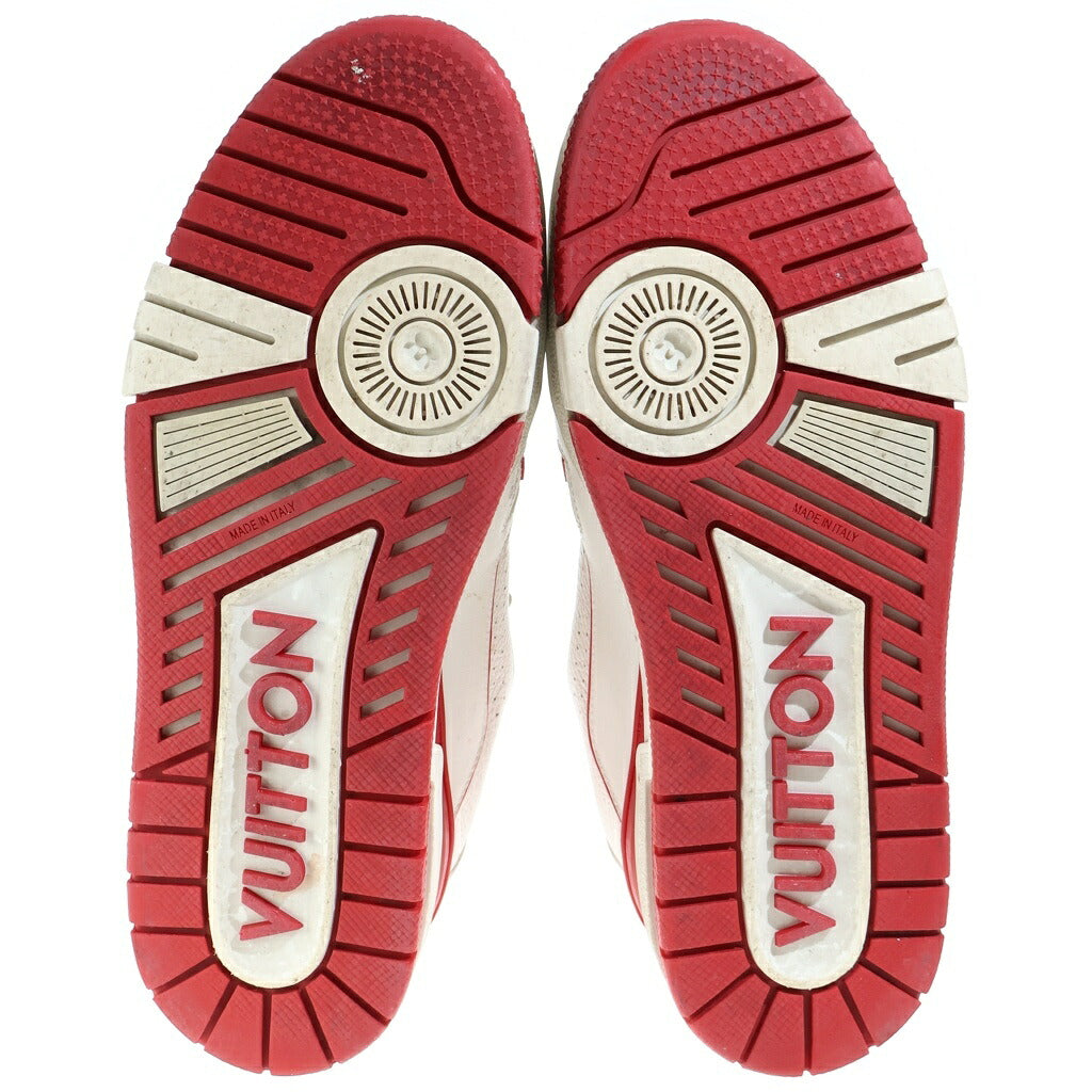 LOUIS VUITTON(ルイヴィトン) LV TRAINER LVトレーナー ローカットスニーカー ホワイト/レッド