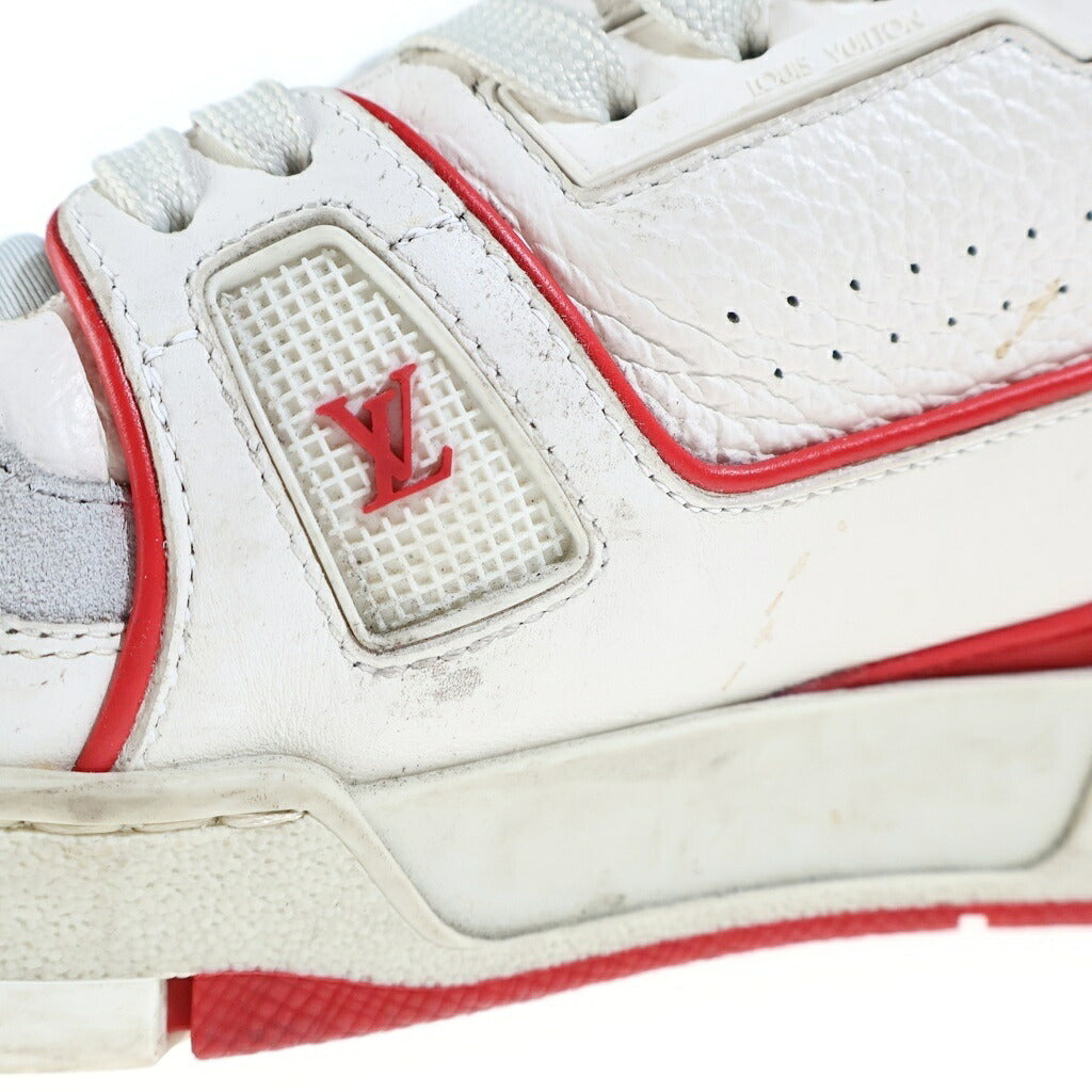 LOUIS VUITTON(ルイヴィトン) LV TRAINER LVトレーナー ローカットスニーカー ホワイト/レッド