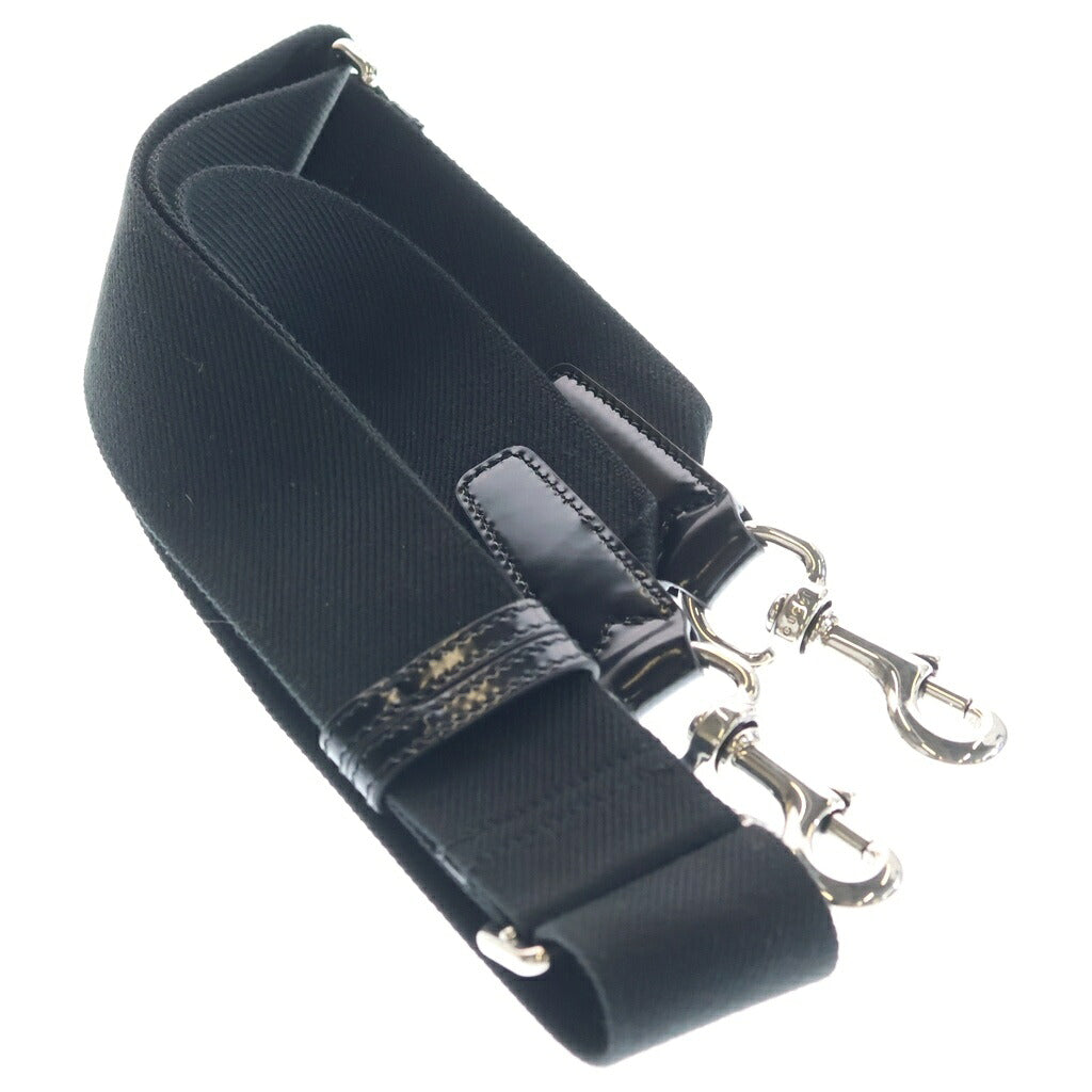 GUCCI(グッチ) 2Way Shoulder Bag パテントレザー ショルダーバッグ ブラック