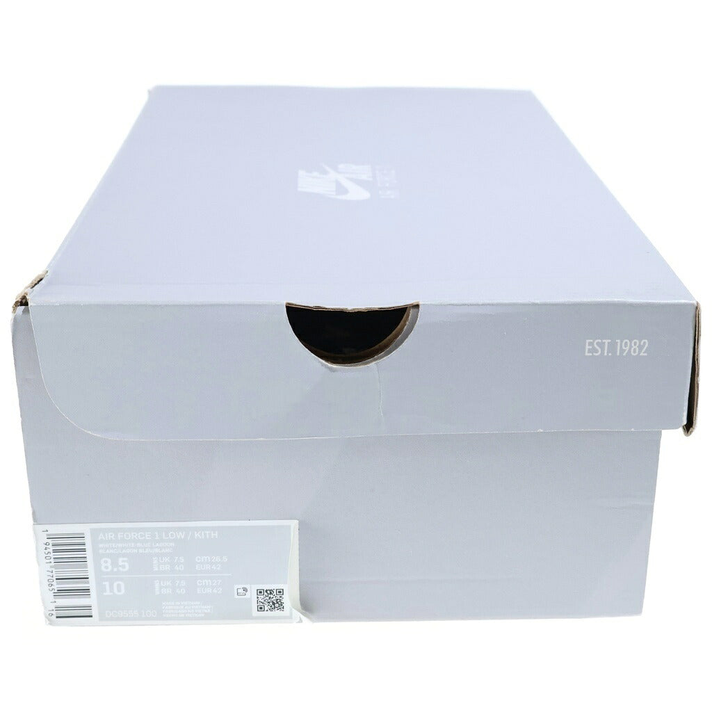 NIKE(ナイキ) ×KITH AIR FORCE 1 LOW HAWAII DC9555-100 キス エアフォース1 ハワイ ローカットスニーカー US8.5/26.5cm ブルー/ホワイト