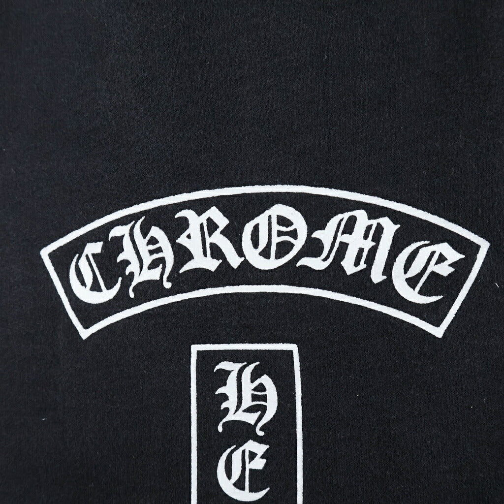 CHROME HEARTS(クロムハーツ) OLD CH CRS T BAR SWEAT PANTS オールド CHクロス Tバープリントスウェットパンツ ブラック