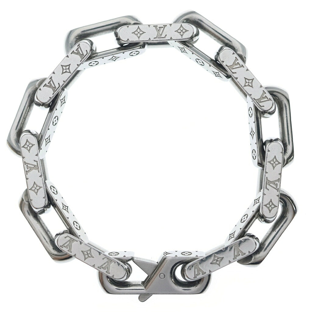 LOUIS VUITTON(ルイヴィトン) ブレスレット・モノグラム チェーン メタル ブレスレット チェーンブレスレット シルバー M64223