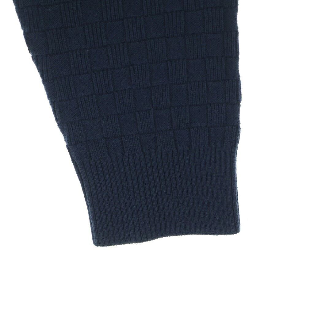 LOUIS VUITTON(ルイヴィトン) DAMIER CREW NECK SWEATER ダミエ クルーネックセーター HBN45WF99 ネイビー