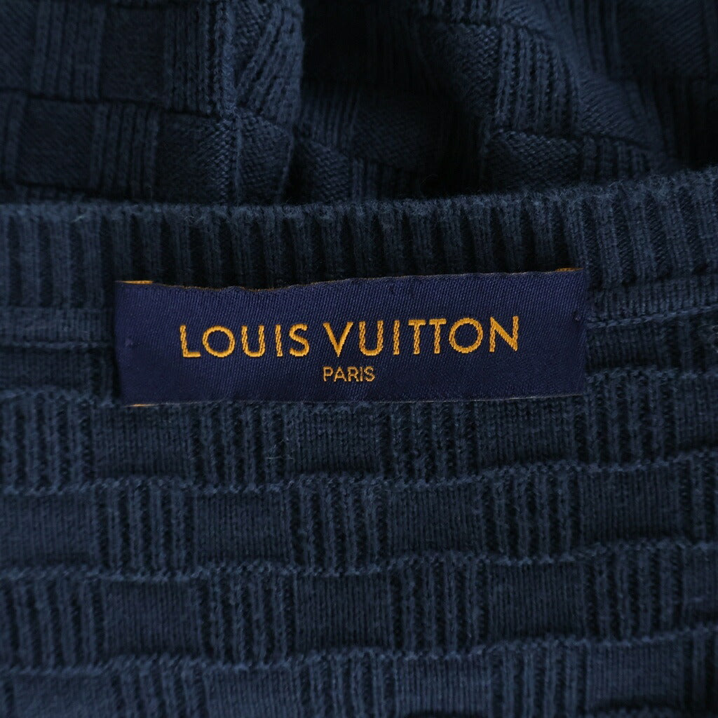 LOUIS VUITTON(ルイヴィトン) DAMIER CREW NECK SWEATER ダミエ クルーネックセーター HBN45WF99 ネイビー