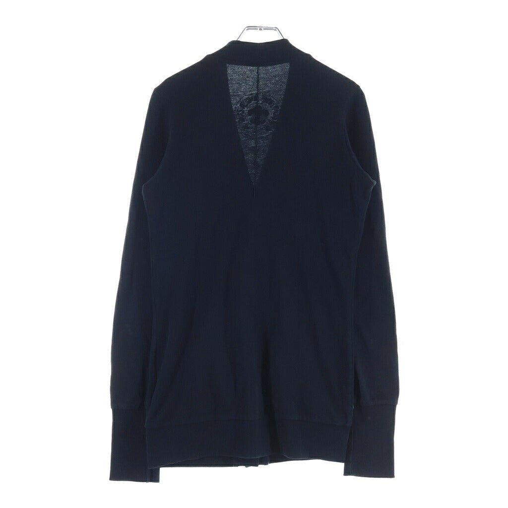 CHROME HEARTS(クロムハーツ) CHプラスパッチ クロスボールボタン ロングカーディガン ブラック