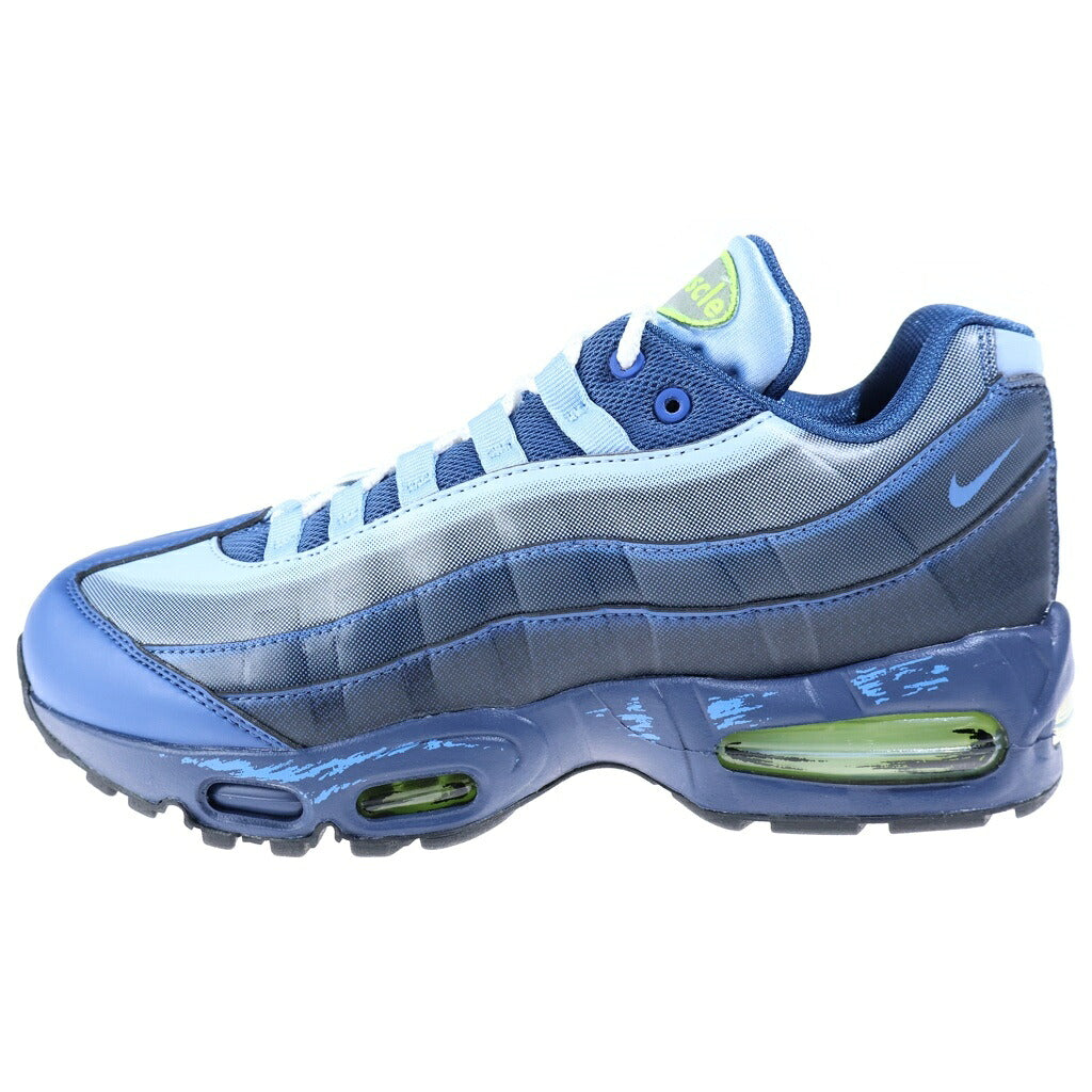 NIKE(ナイキ) ×Yu-Gi-Oh! MAX 95 AIR MUSCLE JOEY 遊戯王 エアマックス95 エアマッスルジョーイ ローカットスニーカー ネイビー II7404-400