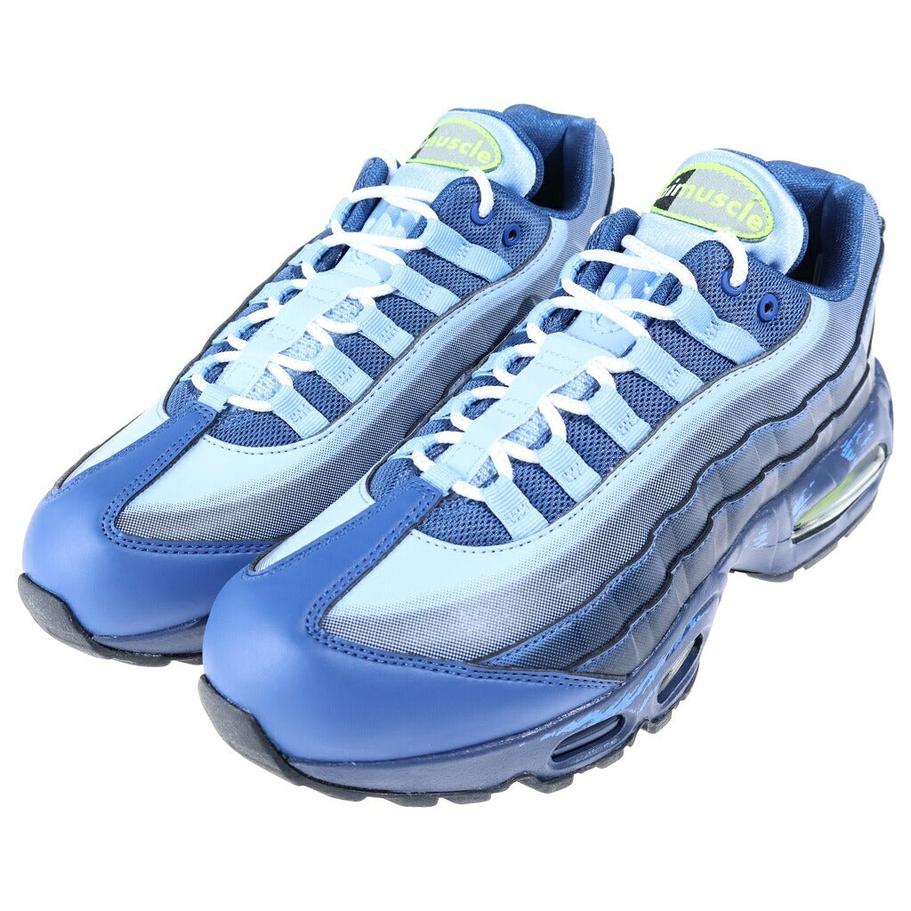 NIKE(ナイキ) ×Yu-Gi-Oh! MAX 95 AIR MUSCLE JOEY 遊戯王 エアマックス95 エアマッスルジョーイ ローカットスニーカー ネイビー II7404-400