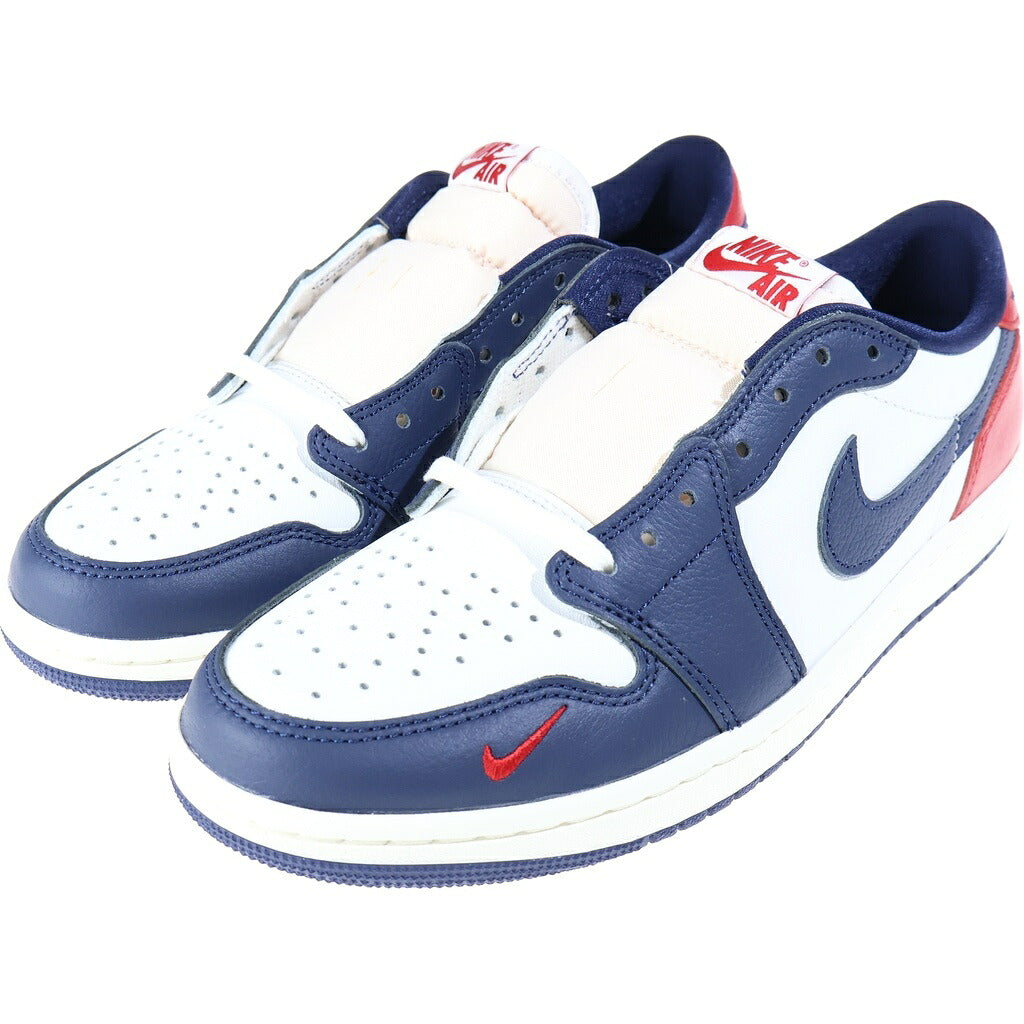 NIKE(ナイキ) AIR JORDAN 1 RETRO LOW OG HOWARD/GYM RED AND MIDNIGHT NAVY エアジョーダン1 レトロ ローカットスニーカー ネイビー/レッド HQ2993-100