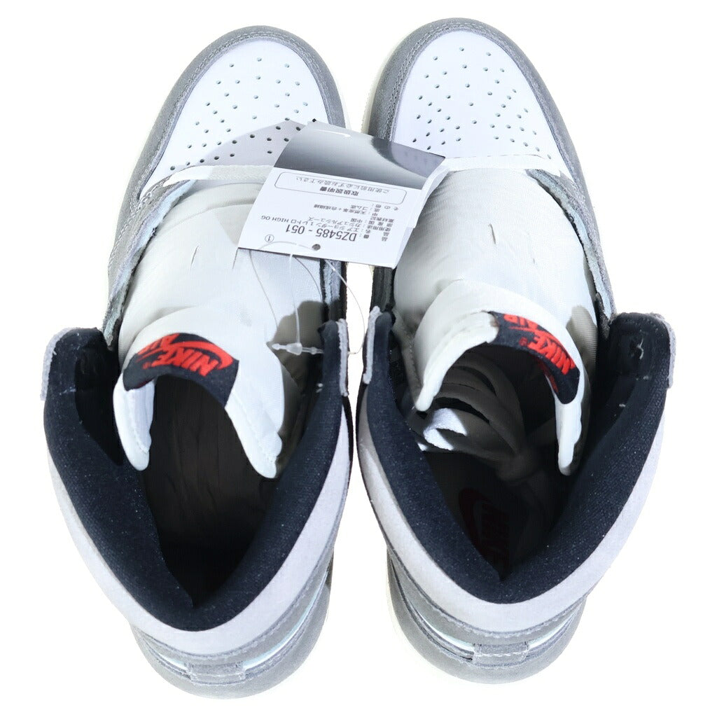 NIKE(ナイキ) Air Jordan 1 Retro High Black and Smoke Grey エアジョーダン1 レトロ ハイ OG ハイカットスニーカー グレー/ホワイト DZ5485-051
