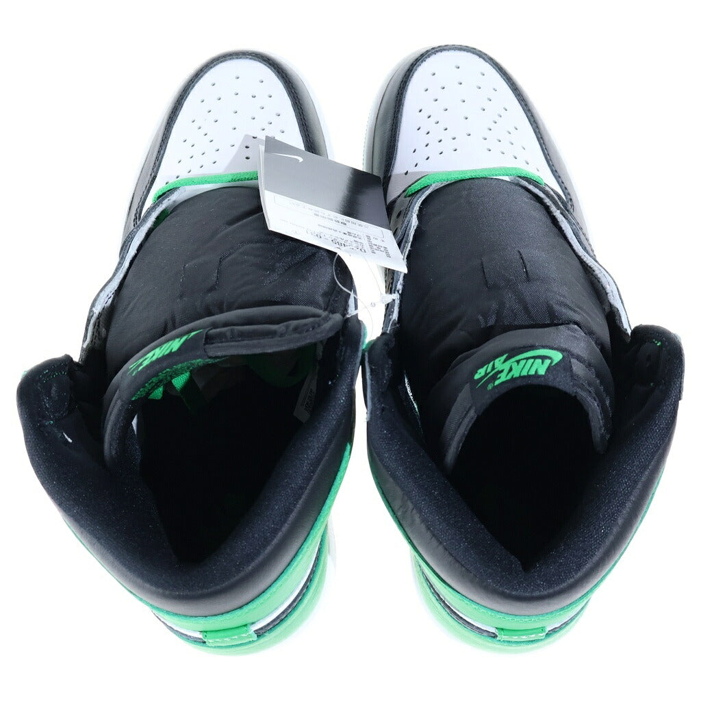 NIKE(ナイキ) Air Jordan 1 Retro High Celtics/Black and Lucky Green エアジョーダン1 レトロ ハイ OG ハイカットスニーカー グリーン/ブラック DZ5485-031