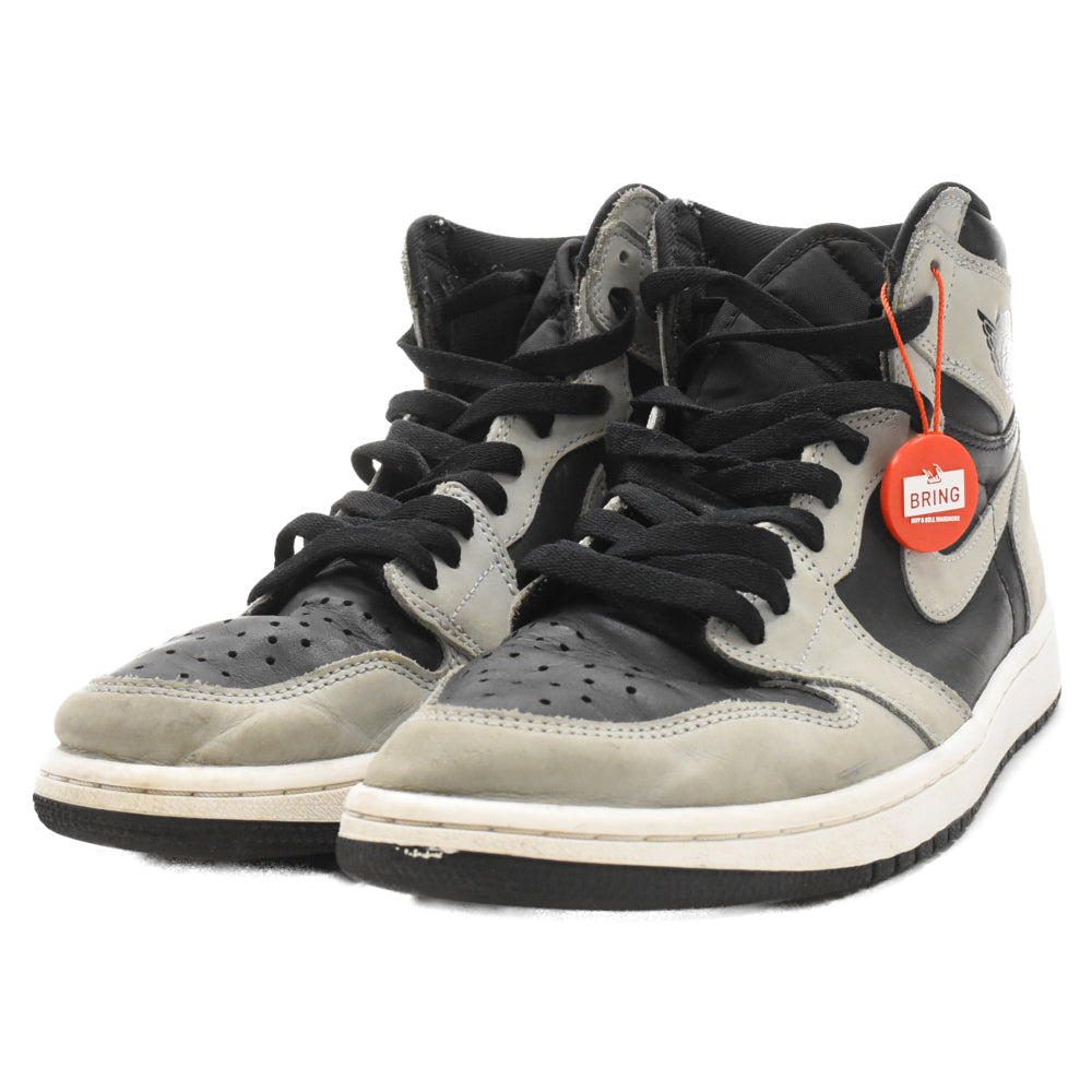 NIKE(ナイキ) AIR JORDAN 1 HIGH OG SHADOW 2.0 555088-035 エアジョーダン1 シャドー2.0 ハイカットスニーカー US9/27cm ブラック/グレー