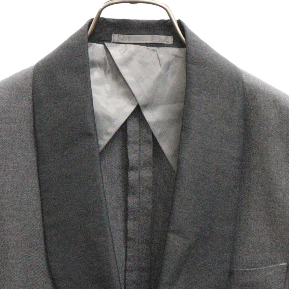 DOUBLESTANDARDCLOTHING(ダブルスタンダードクロージング) ショールカラーカジュアルテーラードジャケット グレー