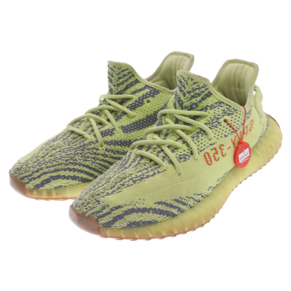 adidas(アディダス) YEEZY BOOST 350 V2 SEMIFROZEN B37572 イージーブースト セミフローズン ローカットスニーカー イエロー US9.5/27.5cm