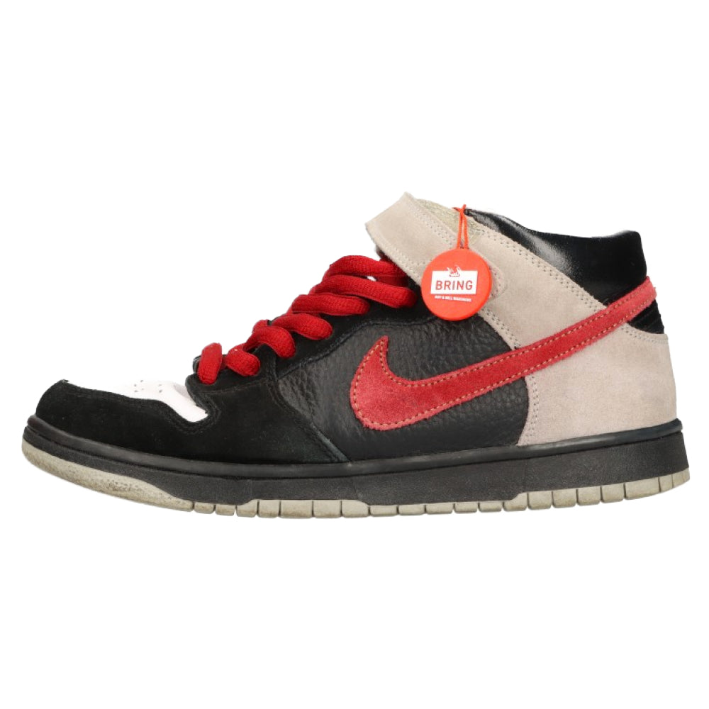 NIKE SB(ナイキエスビー) SB DUNK MID Guns&Roses 314381-061 SB ダンク ミッド ガンズ&ローゼス ハイカットスニーカー ブラック/ホワイト US9.5/27.5cm