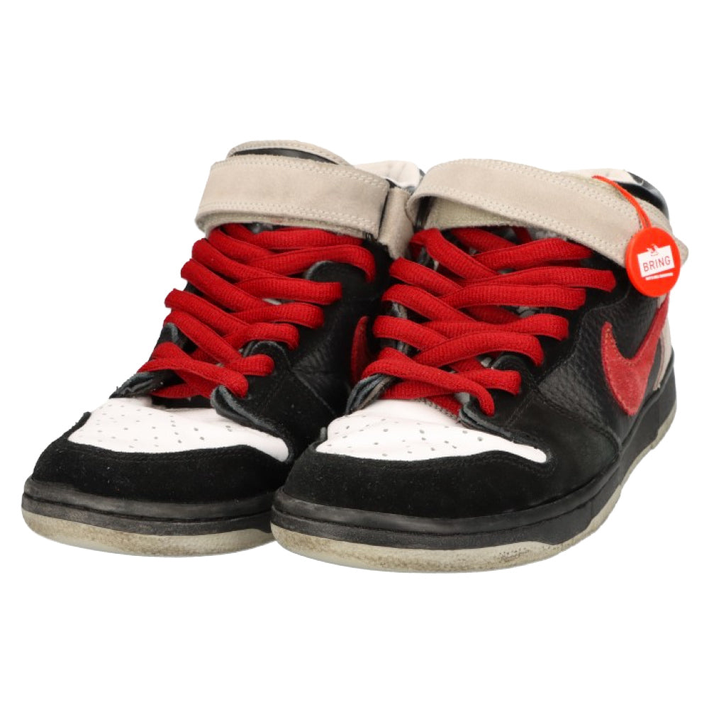 NIKE SB(ナイキエスビー) SB DUNK MID Guns&Roses 314381-061 SB ダンク ミッド ガンズ&ローゼス ハイカットスニーカー ブラック/ホワイト US9.5/27.5cm