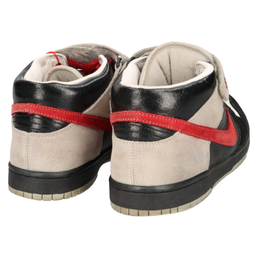 NIKE SB(ナイキエスビー) SB DUNK MID Guns&Roses 314381-061 SB ダンク ミッド ガンズ&ローゼス ハイカットスニーカー ブラック/ホワイト US9.5/27.5cm