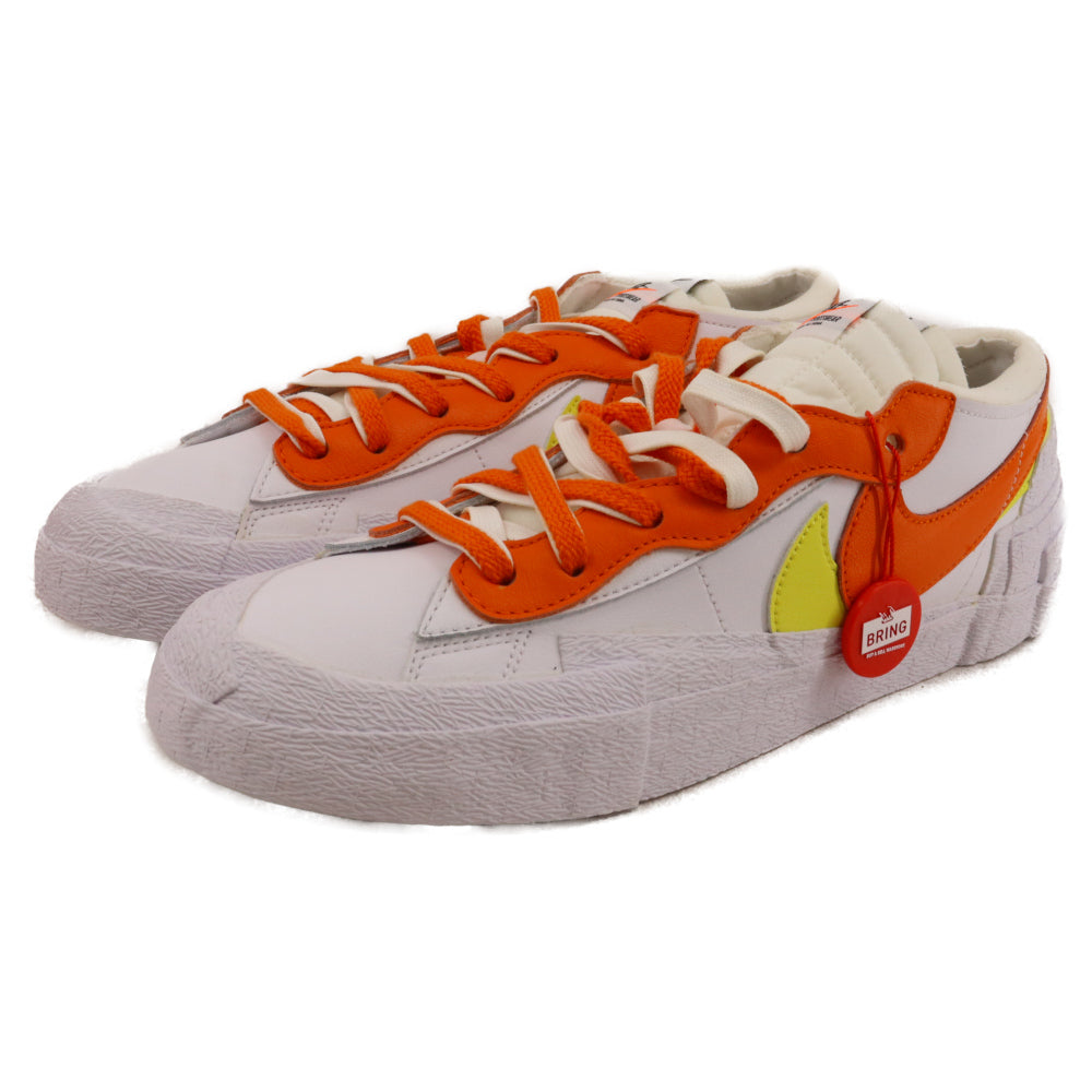 NIKE(ナイキ) ×sacai BLAZER LOW MAGMA ORANGE DD1877-100 サカイ ブレーザーロー マグマオレンジ ローカットスニーカー ホワイト/オレンジ US10.5/28.5cm