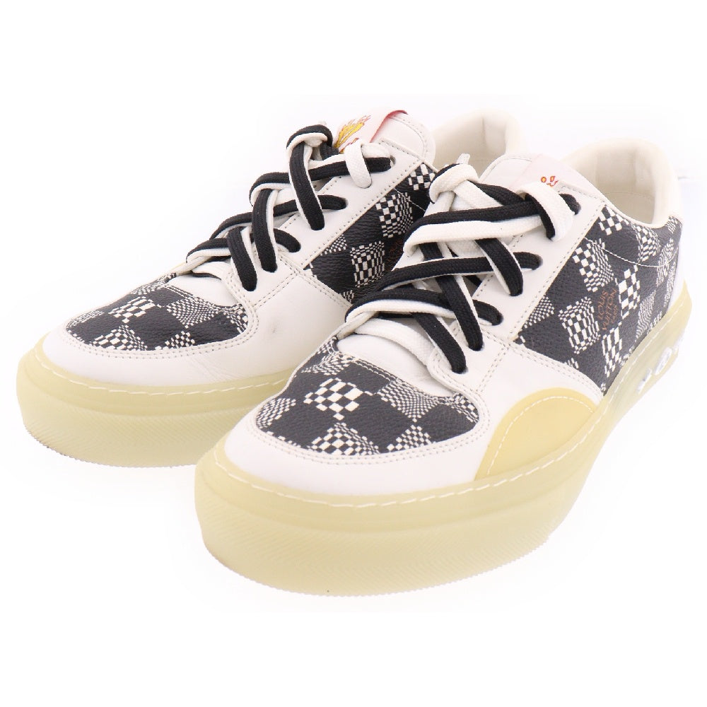 LOUIS VUITTON(ルイヴィトン) ダミエLVオリライン LVフレイムロゴ ローカットスニーカー 1A8Q2B ホワイト/ブラック