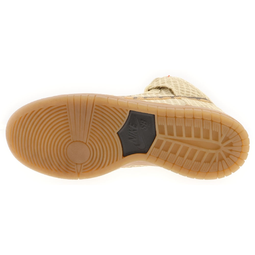 NIKE SB(ナイキエスビー) 【観賞用 2015年製】DUNK HIGH PREMIUM SB WAFFLES 313171-722 SBダンク ワッフル ハイカットスニーカー US8.5/26.5cm ベージュ