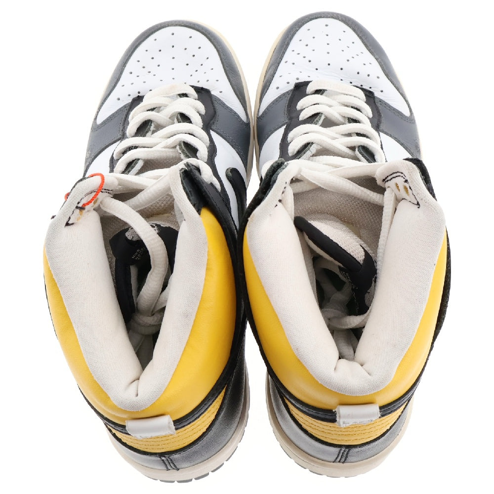 NIKE SB(ナイキエスビー) 【観賞用 2004年製】SBダンク ダニエルシミズ ハイカットスニーカー US8.5/26.5cm ブラック/グレー/イエロー 305050-101