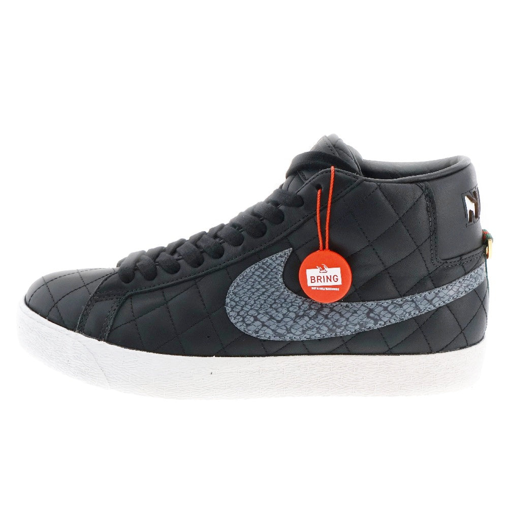 NIKE SB(ナイキエスビー) 【観賞用 2006年製】×SUPREME BLAZER SB SUPREME 313962-001 シュプリーム ブレザーSB スニーカー US10/28cm ブラック