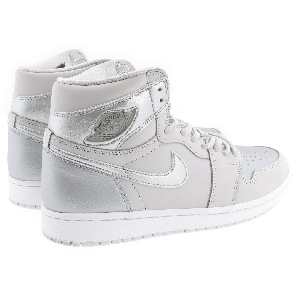 NIKE(ナイキ) AIR JORDAN 1 HIGH OG 2020 CO.JP DA0382-029 エアジョーダン1 ハイカットスニーカー US9/27cm シルバー ※ジェラルミンケース付き