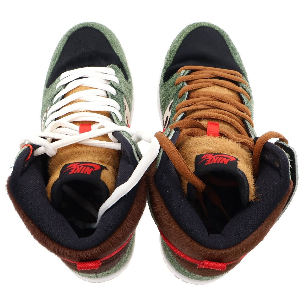 NIKE SB(ナイキエスビー) DUNK HIGH PRO QS ダンク ハイ プロ ハイカットスニーカー BQ6827-300 マルチ US8.5/26.5cm