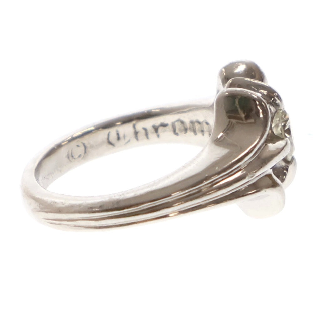 CHROME HEARTS(クロムハーツ) SKT 1 DIA PLAT アフターダイヤ プラチナ リング