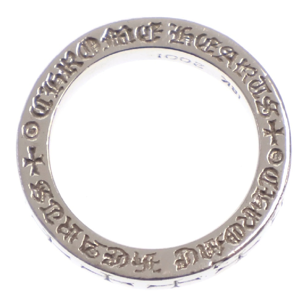 CHROME HEARTS(クロムハーツ) 18K 3mm SPACER FUCKYOU 18K 3mmスペーサー ファックユー ホワイトゴールドリング ※国内ギャラ付き
