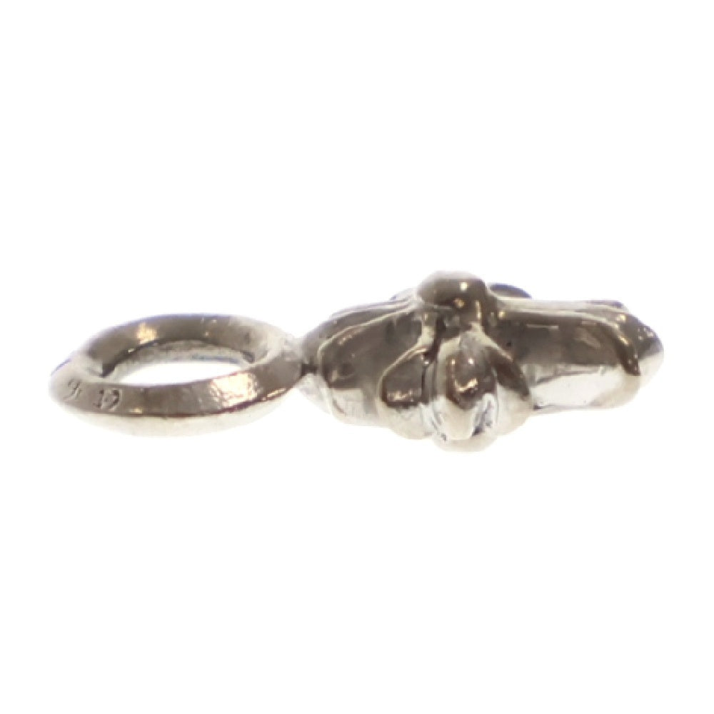 CHROME HEARTS(クロムハーツ) 18K STACK CH CROSS CHクロススタックチャーム ホワイトゴールドネックレストップ ※国内コピーギャラ付き