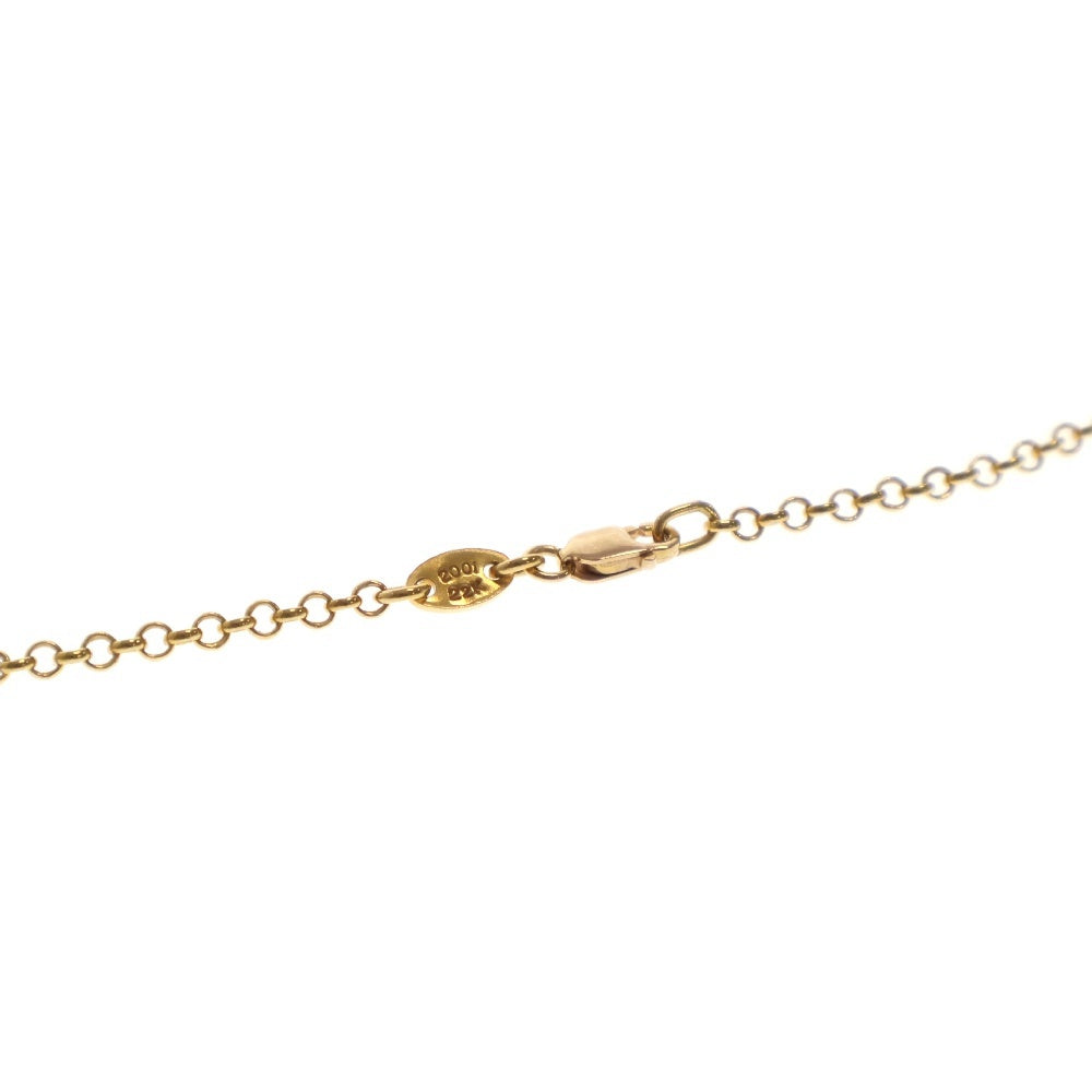 CHROME HEARTS(クロムハーツ) 22K NECKCHAIN R18 ロールチェーン18inch ネックレス ゴールド