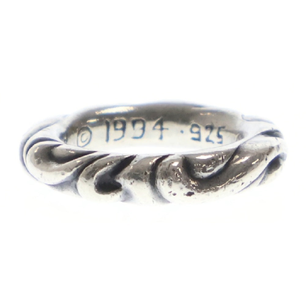 CHROME HEARTS(クロムハーツ) SCRL BAND スクロールバンドリング シルバー 6号
