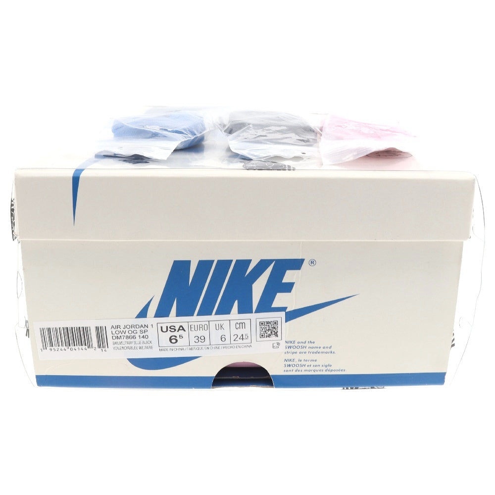NIKE(ナイキ) ×TRAVIS SCOTT FRAGMENT DESIGN AIR JORDAN 1 LOW OG SP トラヴィススコット フラグメント エアジョーダン1 ローカットスニーカー US6.5/24.5cm DM7866-140