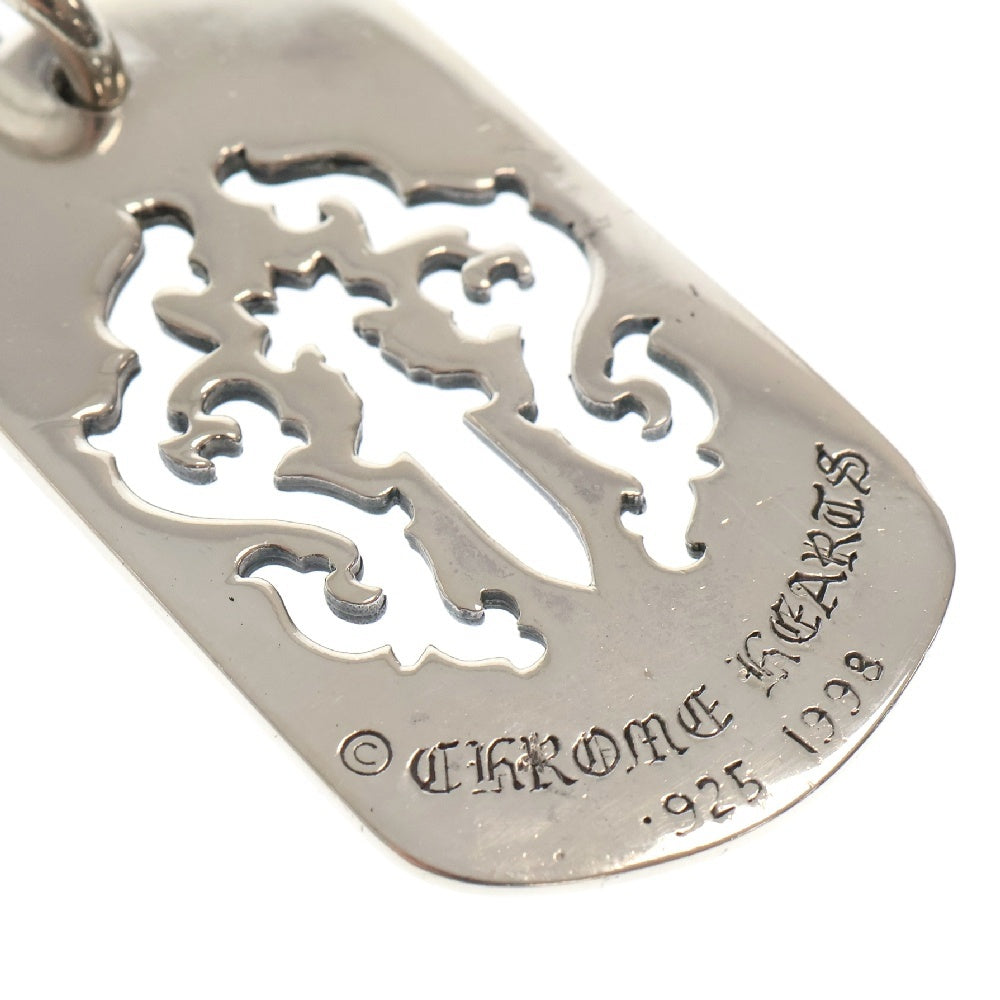 CHROME HEARTS(クロムハーツ) ヴァインダガーカットアウト ドッグタグ スモール シルバー