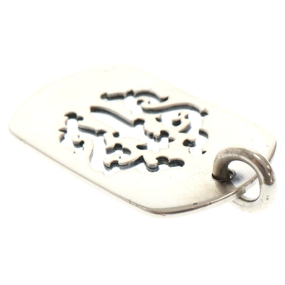 CHROME HEARTS(クロムハーツ) ヴァインダガーカットアウト ドッグタグ スモール シルバー