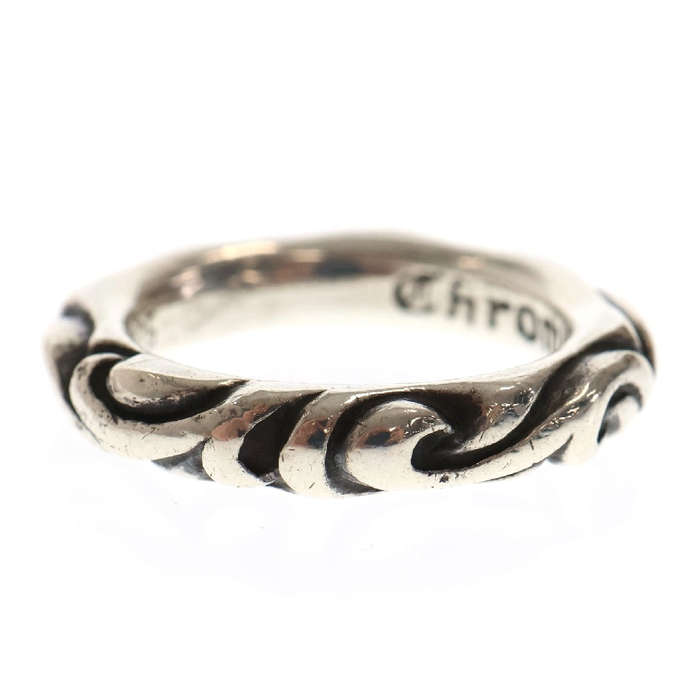 CHROME HEARTS(クロムハーツ) SCRL BAND スクロールバンド リング シルバー