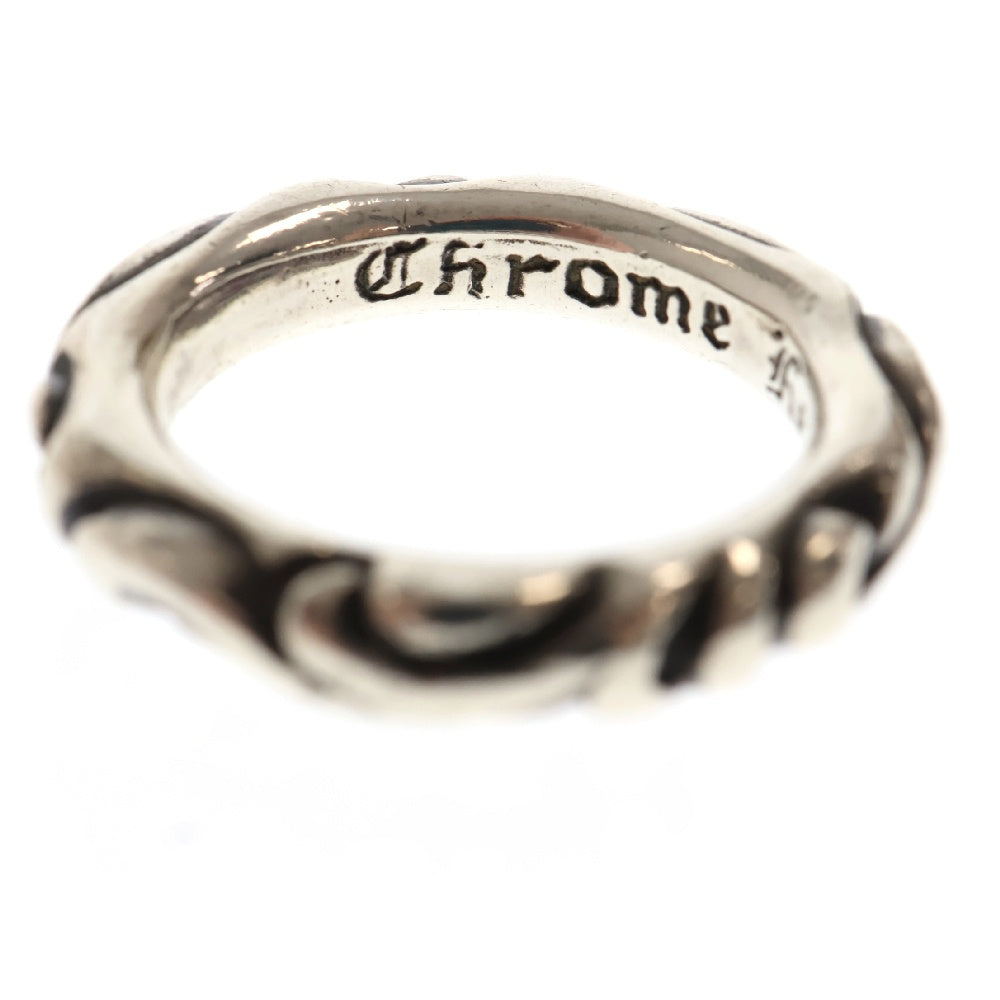 CHROME HEARTS(クロムハーツ) SCRL BAND スクロールバンド リング シルバー