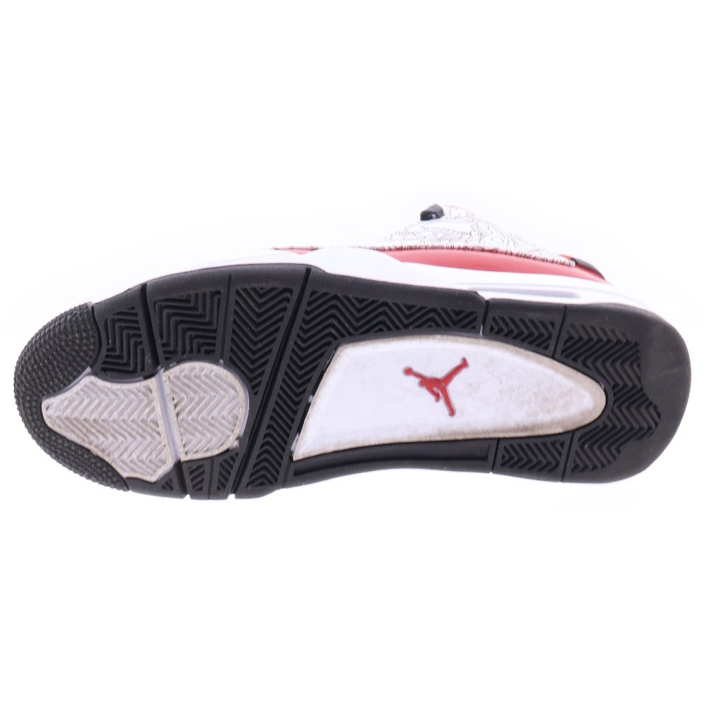 NIKE(ナイキ) AIR JORDAN DUB ZERO 311046 163 エア ジョーダン ダブ ゼロ ハイカットスニーカー ホワイト/レッド US10/28.0cm