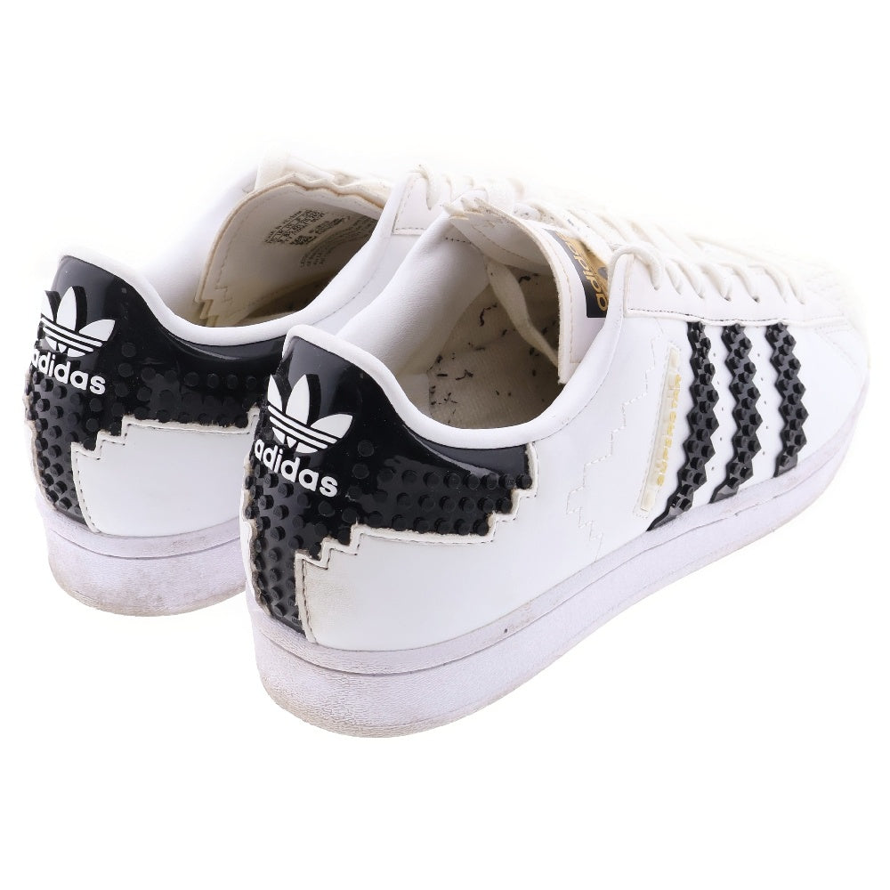 adidas(アディダス) ×LEGO SUPERSTAR GW5270 レゴ スーパースター ローカットスニーカー ホワイト US9/27cm