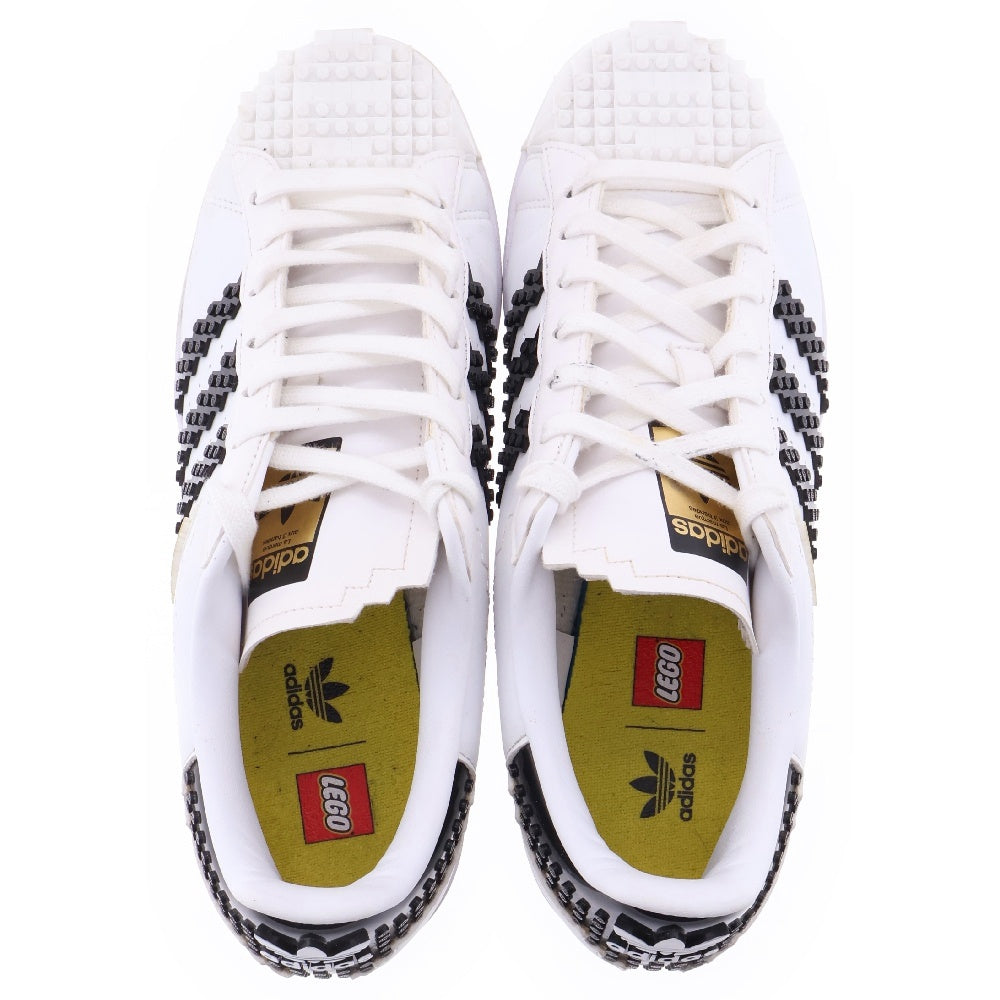 adidas(アディダス) ×LEGO SUPERSTAR GW5270 レゴ スーパースター ローカットスニーカー ホワイト US9/27cm