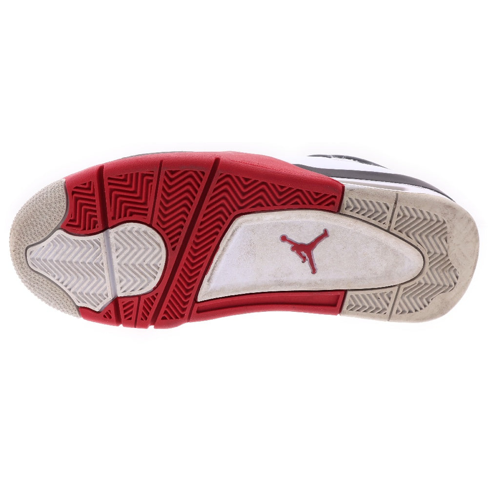 NIKE(ナイキ) 【観賞用 2012年製】AIR JORDAN 4 RETRO FIRE RED 2012 308497-110 エアジョーダン4 レトロ ファイヤーレッド ハイカットスニーカー US9/27cm