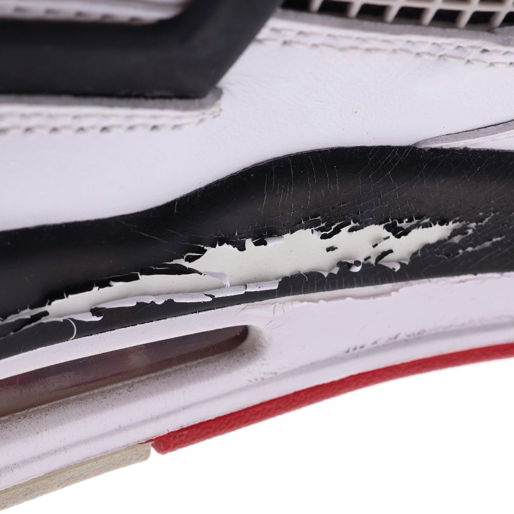 NIKE(ナイキ) 【観賞用 2012年製】AIR JORDAN 4 RETRO FIRE RED 2012 308497-110 エアジョーダン4 レトロ ファイヤーレッド ハイカットスニーカー US9/27cm